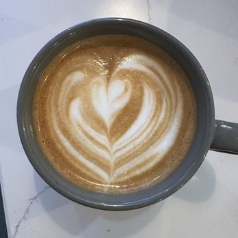 CoffeeFi Roastery - A beautiful latte! - Coffee & Tea Near Me - Bethesda, Maryland