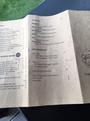 Menu photo 4 Georges Beach Club Raglan, WKO Menu photo 4 Georges Beach Club Raglan, WKO