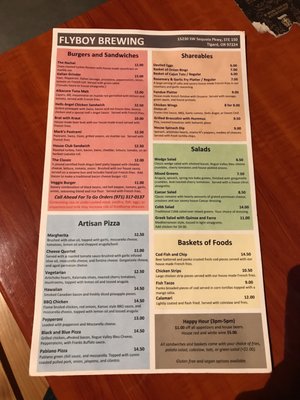 Menu photo 5 FlyBoy Brewery & Pub Tigard, OR Menu photo 5 FlyBoy Brewery & Pub Tigard, OR