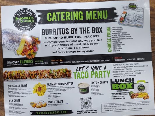 Menu photo 2 Bubbakoo's Burritos Bensalem, PA