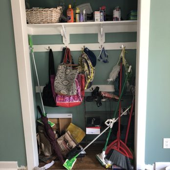 KCMO Quality Finish Carpentry - Half built closet Jamie left us with. - General Contractors Near Me KCMO Quality Finish Carpentry - Half built closet Jamie left us with. - General Contractors Near Me