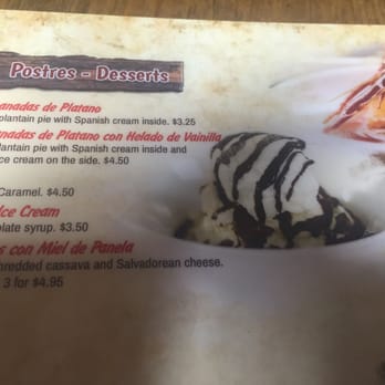 El Rinconcito Cafe - Dessert options - Salvadoran Near Me - Washington, DC, District of Columbia