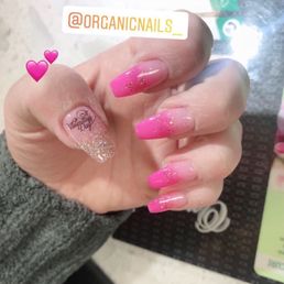 Valentines nails
