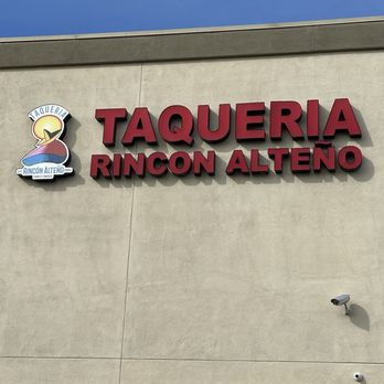Taquería Rincón Alteño - Outside signage - Mexican Near Me - Sacramento, California Taquería Rincón Alteño - Outside signage - Mexican Near Me - Sacramento, California