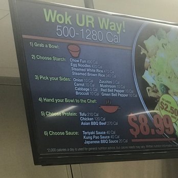 Vons - Make your own wok your way. They will cook it in front of you and fill up the plate with the veggies you want - Grocery Near Me - Pasadena, California Vons - Make your own wok your way. They will cook it in front of you and fill up the plate with the veggies you want - Grocery Near Me - Pasadena, California