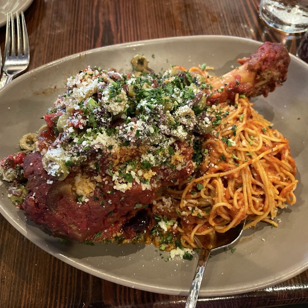 Briquette - Lamb Shank - Seafood Near Me - New Orleans, Louisiana Briquette - Lamb Shank - Seafood Near Me - New Orleans, Louisiana