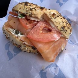 Classic Bagel & Lox Sandwich Classic Bagel & Lox Sandwich