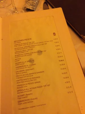 Menu photo 2 Casa Mia Rome, RM Menu photo 2 Casa Mia Rome, RM