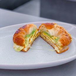 Fried Chicken, Egg N Cheese Sandwich