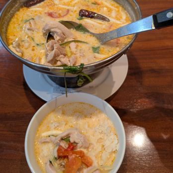 Banana Bay Restaurant - chicken tom kha. I put it over rice ($1.99 extra) - Thai Near Me - Temple City, California Banana Bay Restaurant - chicken tom kha. I put it over rice ($1.99 extra) - Thai Near Me - Temple City, California