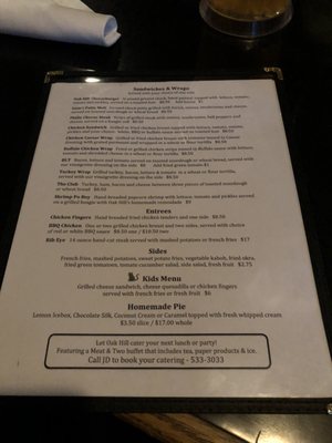 Menu photo 4 Oak Hill Bar & Grill Birmingham, AL Menu photo 4 Oak Hill Bar & Grill Birmingham, AL