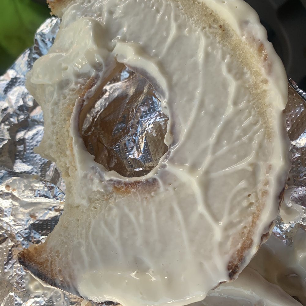 Bagel Me! - So is this cream cheese or sour cream!?!?!? - Bagels Near Me - Tustin, California Bagel Me! - So is this cream cheese or sour cream!?!?!? - Bagels Near Me - Tustin, California