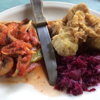 GIBS ON THE LAKE - Gypsy Schnitzel with potato dumplings - Steakhouses Near Me - Kewaunee, Wisconsin GIBS ON THE LAKE - Gypsy Schnitzel with potato dumplings - Steakhouses Near Me - Kewaunee, Wisconsin