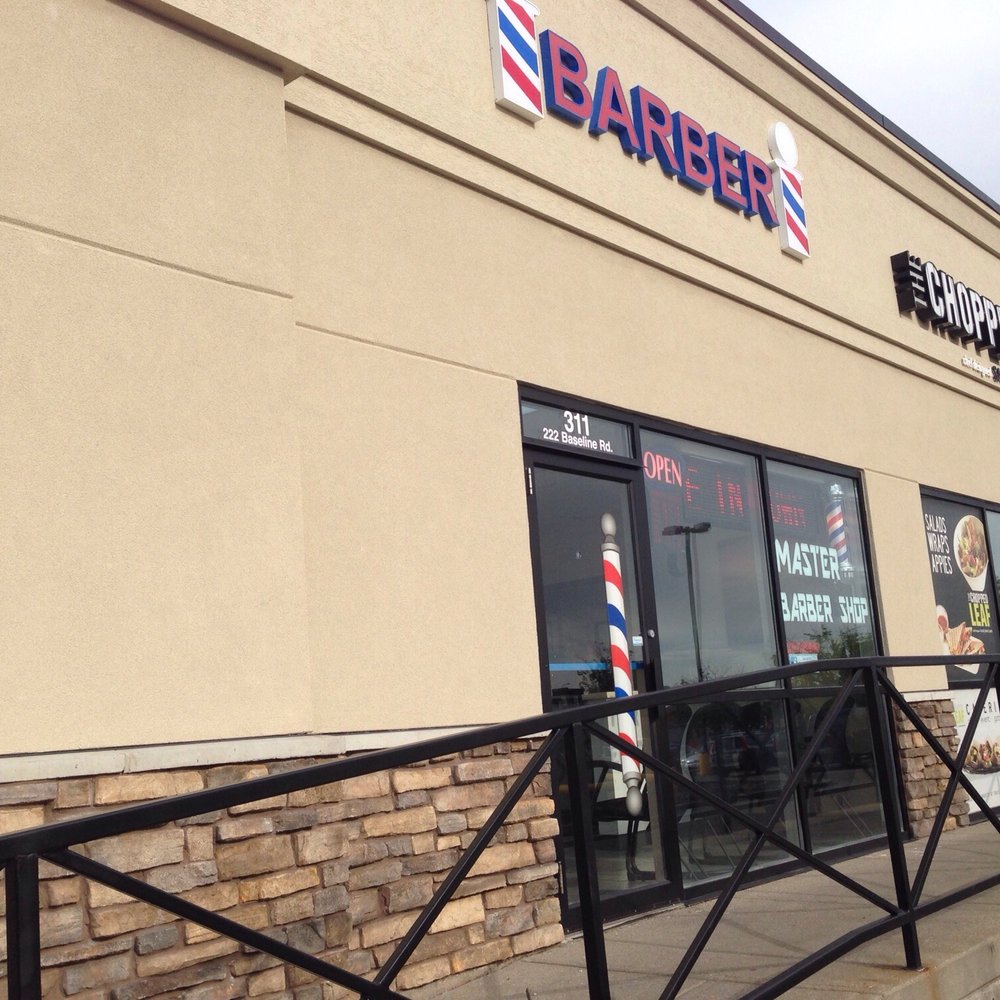 Master Barber Shop - Exterior - Barbers Near Me - Sherwood Park, Alberta