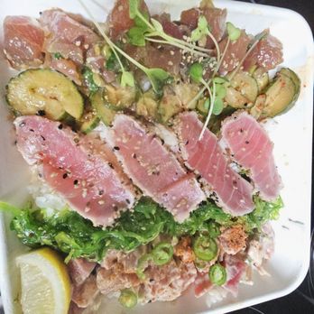 Pacific Catch - 11-16-24. Ahi Chirashi Trio Bowl - Sushi Bars Near Me - Santa Clara, California