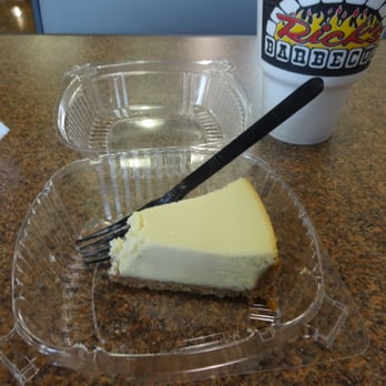 Rick's Barbecue - Florence - Cheesecake at Ricks' BBQ. - Barbeque Near Me - Florence, Alabama Rick's Barbecue - Florence - Cheesecake at Ricks' BBQ. - Barbeque Near Me - Florence, Alabama