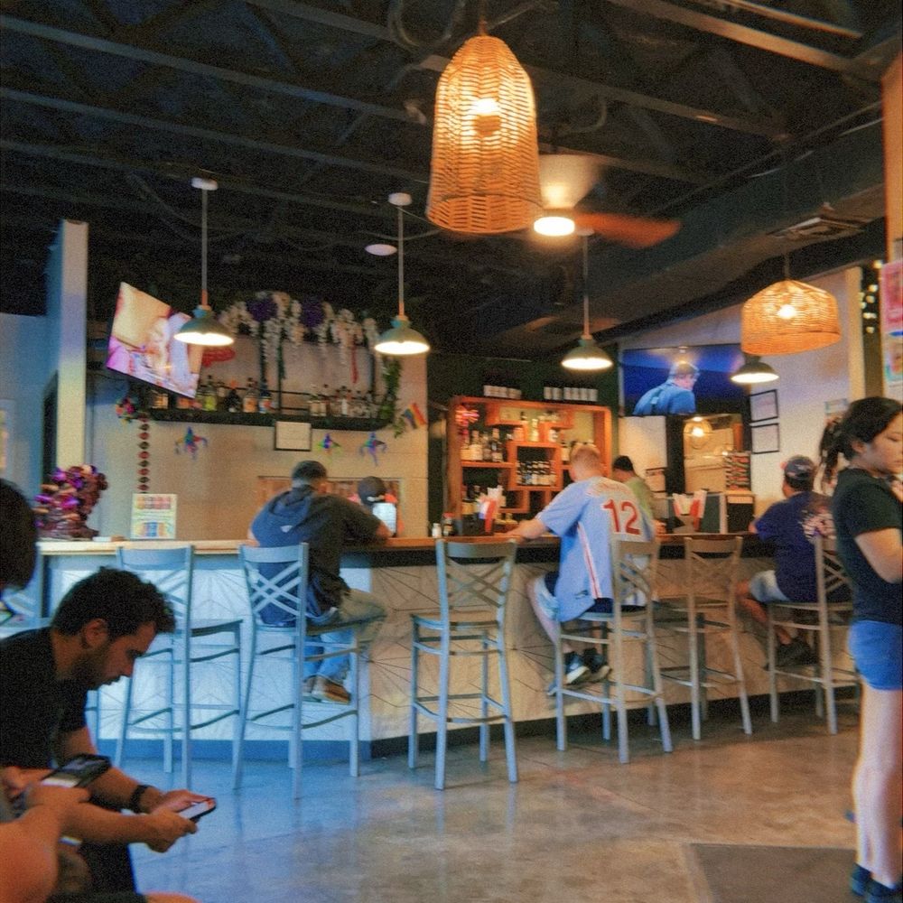 Bar area