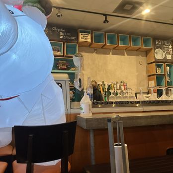 Let's Sea - Bar top and Santa with a polar bear is nice - Seafood Near Me - South Gate, California