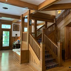 Herlong Mansion - What a unique staircase!