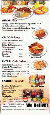 Menu photo 1 O'rale Mexican Restaurant Manville, NJ Menu photo 1 O'rale Mexican Restaurant Manville, NJ