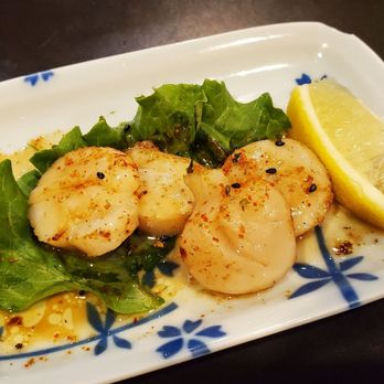Isami Sushi - Garlic butter scallops - Japanese Near Me - Burnaby, British Columbia Isami Sushi - Garlic butter scallops - Japanese Near Me - Burnaby, British Columbia