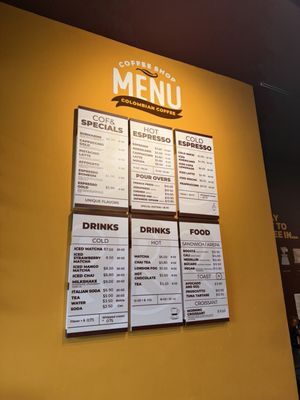Menu photo 1 Cof& Fort Lauderdale, FL