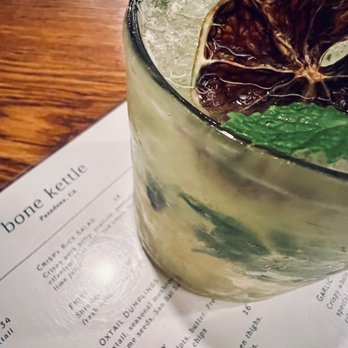 Bone Kettle - Passion fruit mojito - Breakfast & Brunch Near Me - Pasadena, California Bone Kettle - Passion fruit mojito - Breakfast & Brunch Near Me - Pasadena, California
