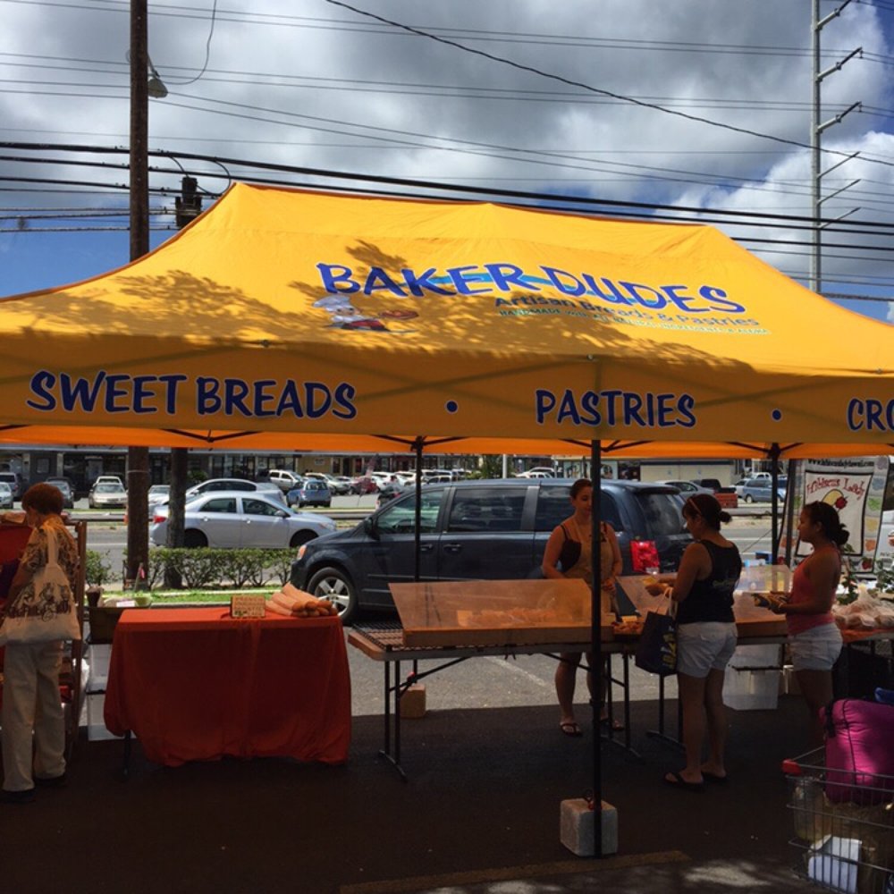 Baker Dudes - Look for their tents - Farmers Market Near Me - Aiea, Hawaii Baker Dudes - Look for their tents - Farmers Market Near Me - Aiea, Hawaii