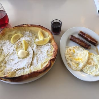 Elmer's Restaurant - German pancake and cranberry mimosa... Like a boss - Breakfast & Brunch Near Me - Pocatello, Idaho