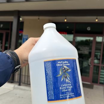 McCauley Olive Groves - Save $2 if you bring and refill in your McCauley bottles. - Specialty Food Near Me - Brentwood, California McCauley Olive Groves - Save $2 if you bring and refill in your McCauley bottles. - Specialty Food Near Me - Brentwood, California