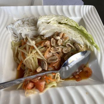 SL Kitchen - B1. Thai Papaya Salad - Thai Near Me - San Leandro, California SL Kitchen - B1. Thai Papaya Salad - Thai Near Me - San Leandro, California