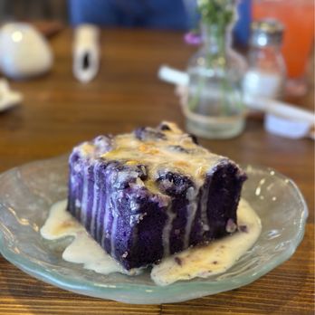 CRAFTkitchen - Ube Bread Uudding - New American Near Me - Henderson, Nevada