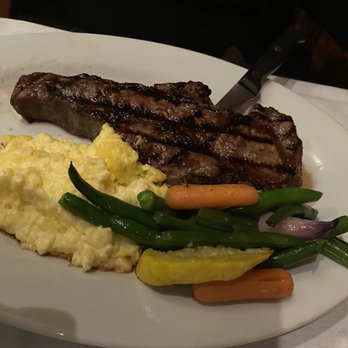 Acqua e Farina - New York steak with polenta - Italian Near Me - Hayward, California
