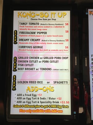 Menu photo 8 Hongry Kong Belmont, CA