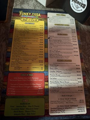 Menu photo 5 The Funky Cuda Fort Pierce, FL