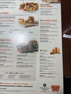 Menu photo 2 Village Inn Springfield, MO