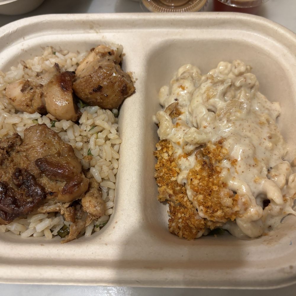 Dig Inn - BYO Junior Chef with brown rice, mac & cheese and charred chicken - New American Near Me - New York, New York Dig Inn - BYO Junior Chef with brown rice, mac & cheese and charred chicken - New American Near Me - New York, New York