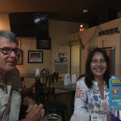 Hot Shot's Tavern - Friends Bruce and Ada.