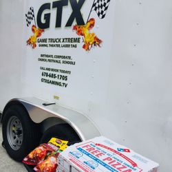 Game Truck Xtreme - GTX - We bring the party to you. Pizza, Chips, Drinks and All Of the plastic and paper good you need. Make One Call and That's All!!