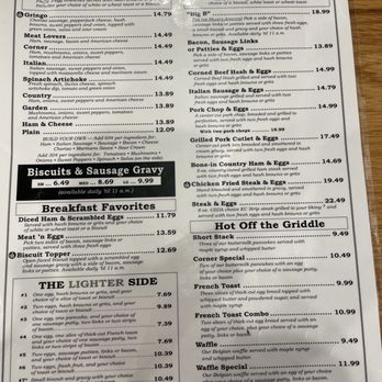 Corner Cafe - Riverside - Breakfast & Brunch Near Me - Riverside, Missouri