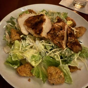 Lounge Here - Caesar salad with chicken! It was pretty good - Cocktail Bars Near Me - Dallas, Texas Lounge Here - Caesar salad with chicken! It was pretty good - Cocktail Bars Near Me - Dallas, Texas