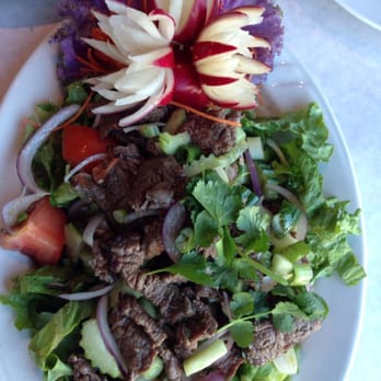 Saladang - My favorite salad. Beef salad. - Thai Near Me - Pasadena, California Saladang - My favorite salad. Beef salad. - Thai Near Me - Pasadena, California