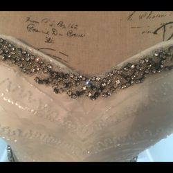 Ethos Bridal Group - Cheap jewel  belts...cost over a $1000 to have these put on my wedding dress.