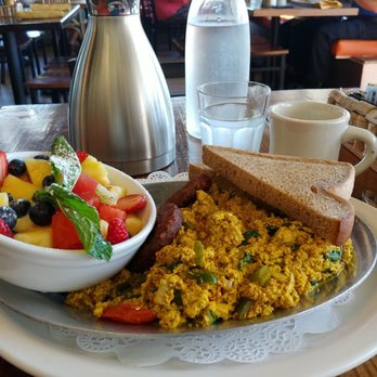 Untoasted - All of the noms! @ that "side" of fruit and all the scrambleIt done got in my belly! - Breakfast & Brunch Near Me - Hallandale Beach, Florida Untoasted - All of the noms! @ that "side" of fruit and all the scrambleIt done got in my belly! - Breakfast & Brunch Near Me - Hallandale Beach, Florida