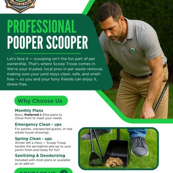 Troupe de Scoop - Pet Waste Removal Near Me - Montreal, Quebec Troupe de Scoop - Pet Waste Removal Near Me - Montreal, Quebec