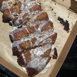 Burnt dessert.