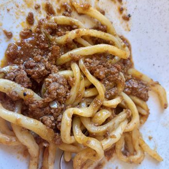 Osteria del Borgo - Pici with a Tuscan ragu - Italian Near Me - Montepulciano, SI Osteria del Borgo - Pici with a Tuscan ragu - Italian Near Me - Montepulciano, SI