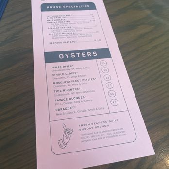 The Darling Oyster Bar - Slurp up! - Seafood Near Me - Charleston, South Carolina