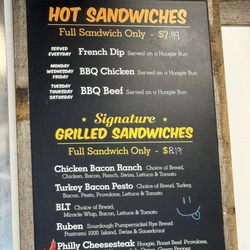 Old Grist Mill - Pricing from a different universe. Real easy on the wallet, breads made daily and the friendly professionals inside!!