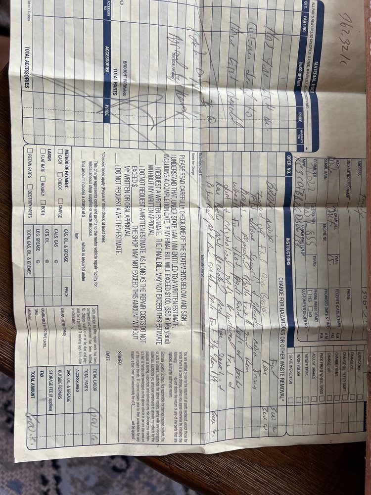 SIMPSONVILLE AUTOMOTIVE Updated August 2024 895 NE Main St